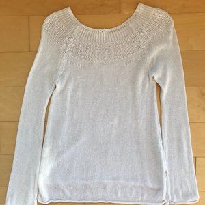 Anthropology Cotton and Linen Sweater by Moth